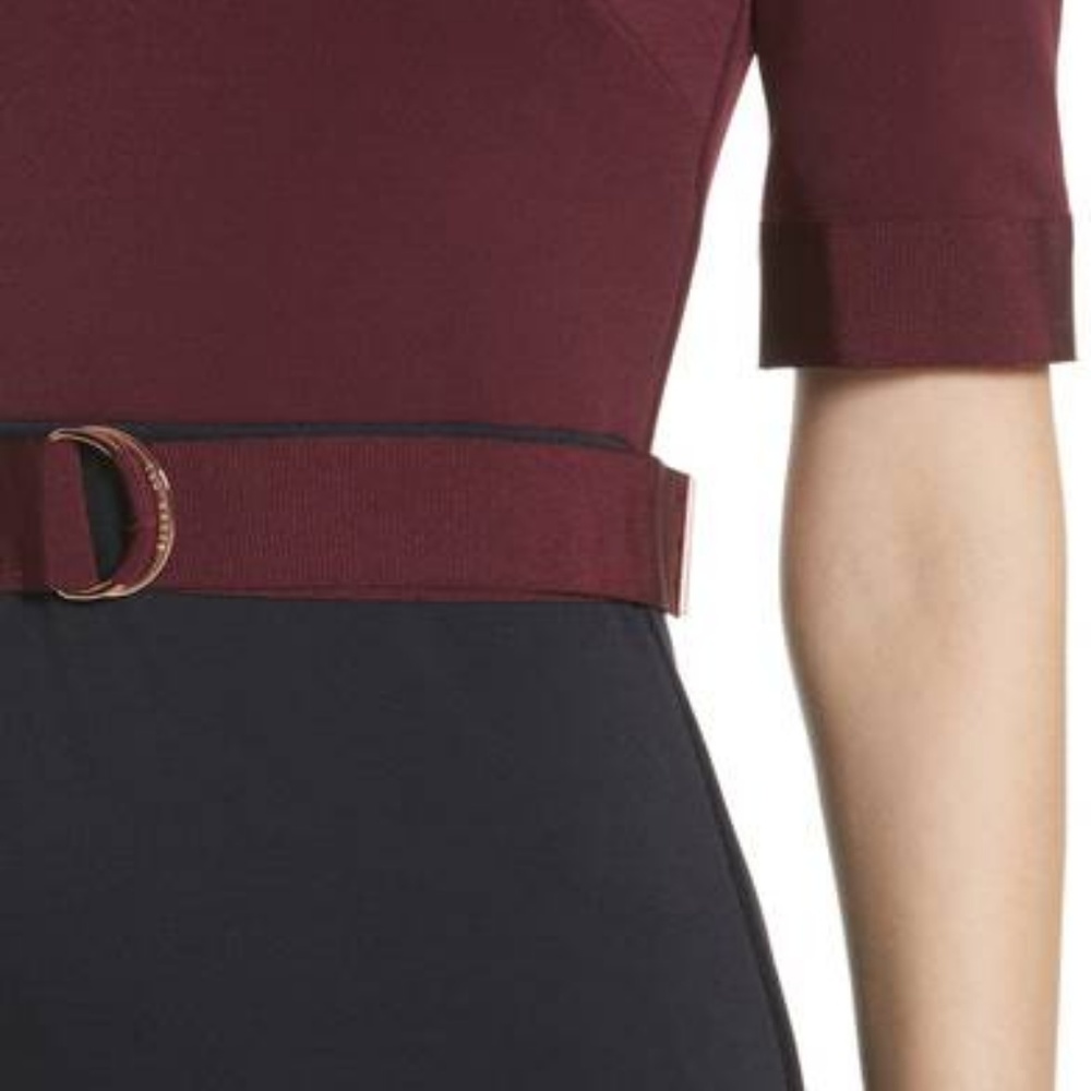 Ted Baker London Wandee Ponte Dress Size 4 - Picture 4 of 7